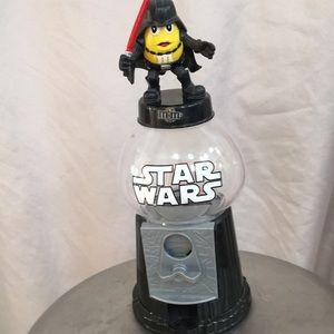 Star Wars with an M&M warrior piggy bank!